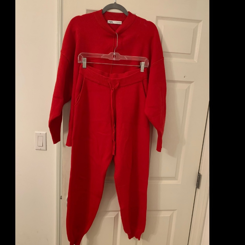 Zara Heavy Knit Sweater Set